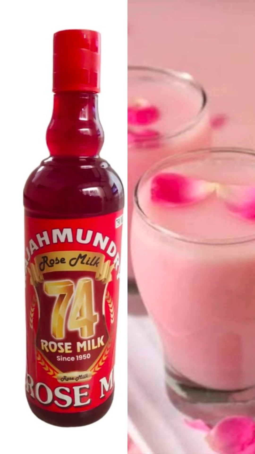 Rajahmundry Rose Milk 1950 original 250 ML